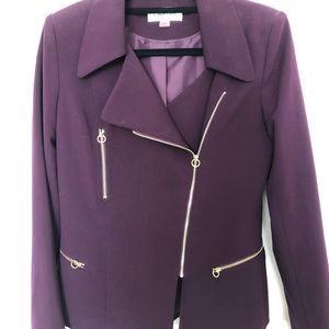 Women’s purple jacket Size 4